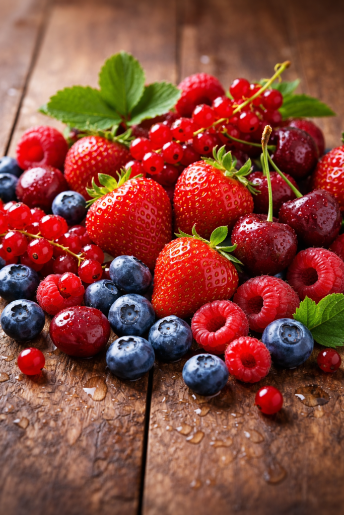 Fondant parfumé aux Fruits Rouges